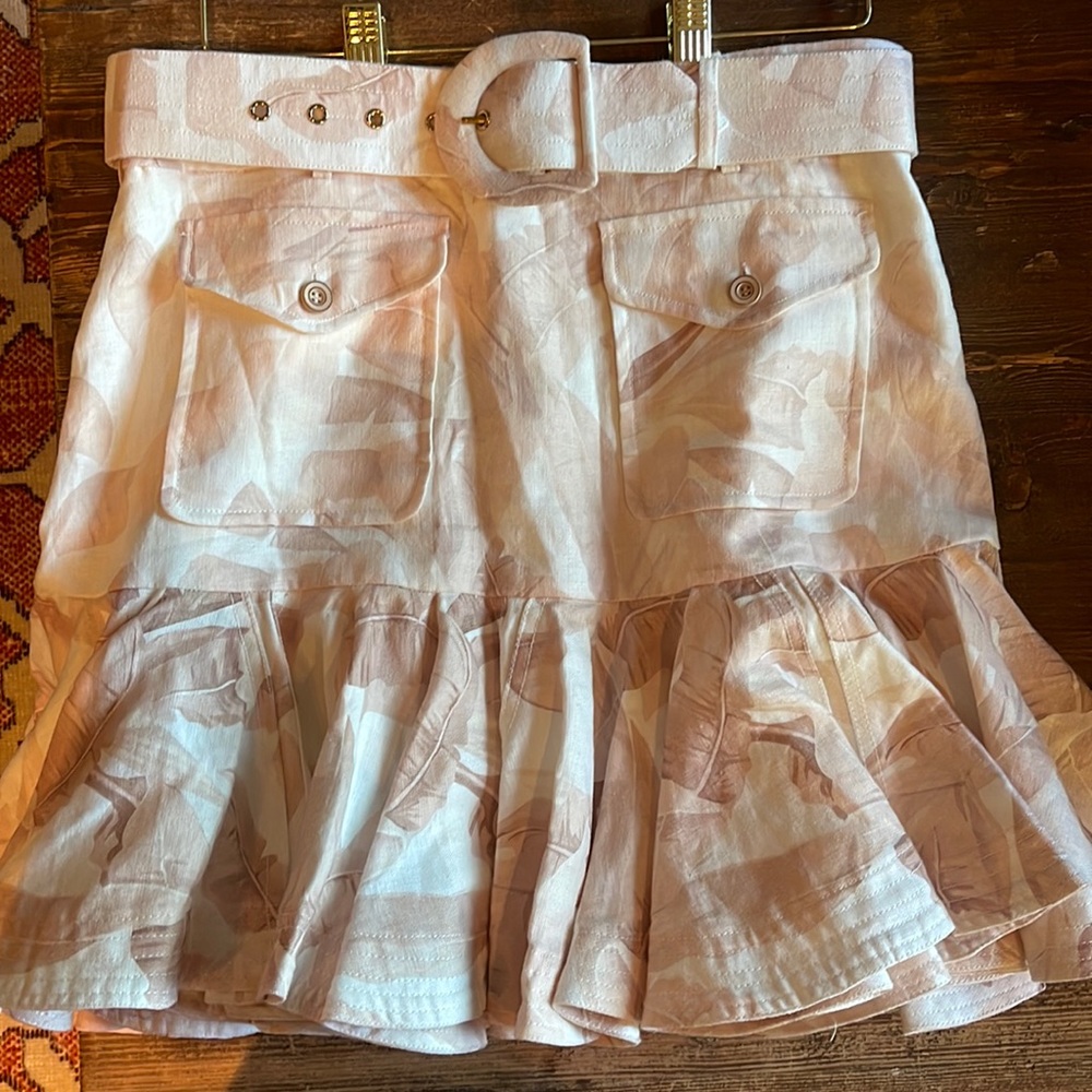Zimmermann safari skirt size 1